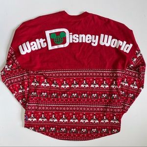 NWOT Walt Disney World Christmas Spirit Jersey